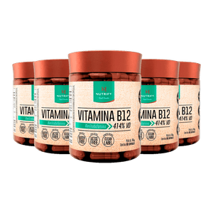 Kit com 5 potes de Vitaminas B12