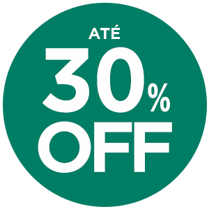Até 30% OFF