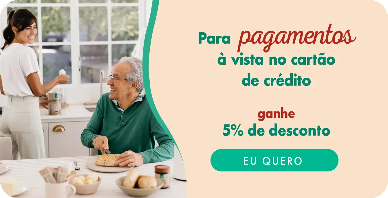 ganhe 5% no pagamento cartão de crédito